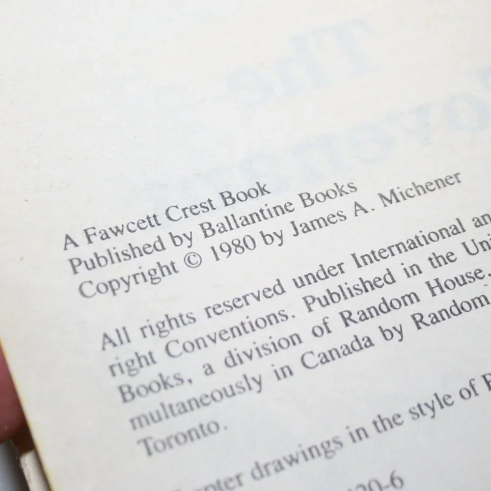 Paperback 1980 The Covenant michener (bb)